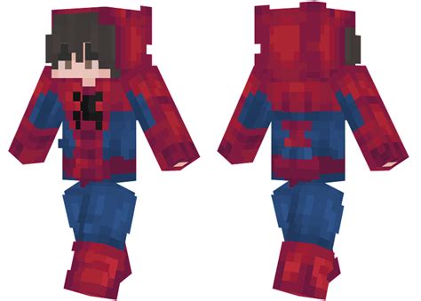 spiderman minecraft skin|spider-man minecraft skin girl.